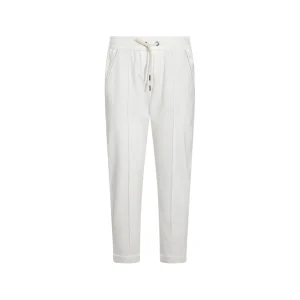 WHITE COTTON PANTS