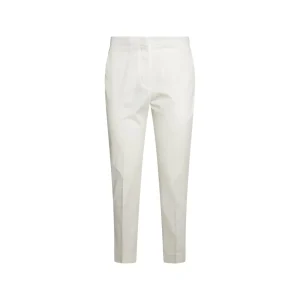 WHITE COTTON PANTS
