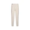 WHITE COTTON PANTS
