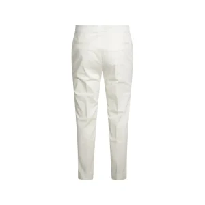 WHITE COTTON PANTS