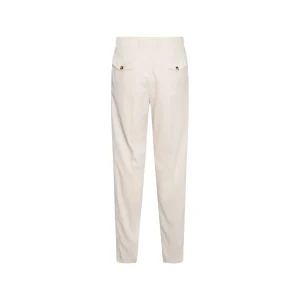 WHITE COTTON PANTS