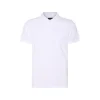 WHITE COTTON POLO SHIRT