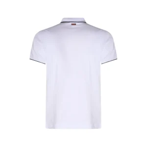 WHITE COTTON POLO SHIRT