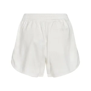 WHITE COTTON SHORTS