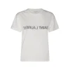 WHITE COTTON T-SHIRT