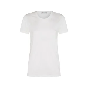WHITE COTTON T-SHIRT