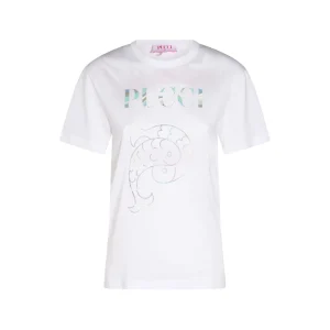 WHITE COTTON T-SHIRT