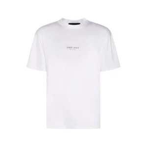 WHITE COTTON T-SHIRT
