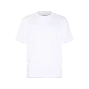 WHITE COTTON T-SHIRT