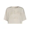 WHITE COTTON T-SHIRT
