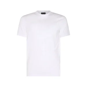 WHITE COTTON T-SHIRT