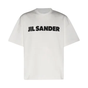 WHITE COTTON T-SHIRT