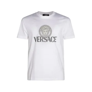 WHITE COTTON T-SHIRT