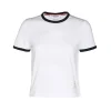 WHITE COTTON T-SHIRT