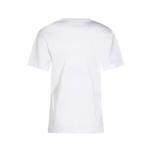 WHITE COTTON T-SHIRT