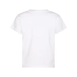 WHITE COTTON T-SHIRT