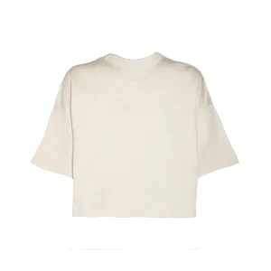 WHITE COTTON T-SHIRT