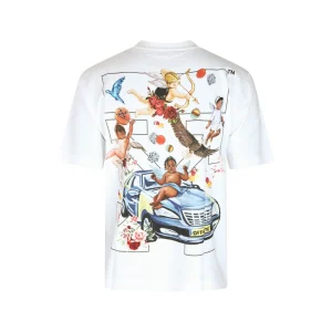WHITE COTTON T-SHIRT