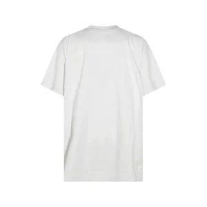 WHITE COTTON T-SHIRT