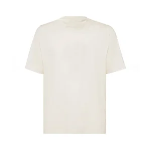 WHITE COTTON T-SHIRT
