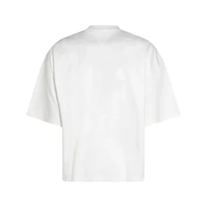 WHITE COTTON T-SHIRT