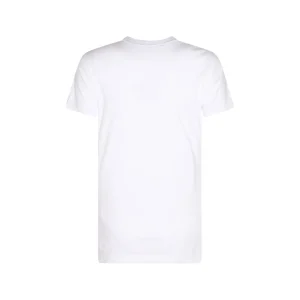 WHITE COTTON T-SHIRT