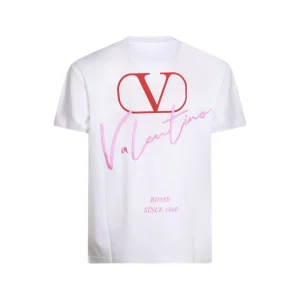 WHITE COTTON T-SHIRT