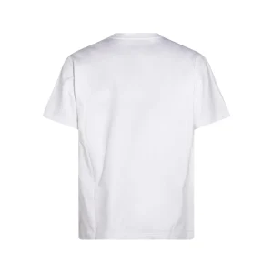 WHITE COTTON T-SHIRT