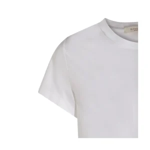 WHITE COTTON T-SHIRT