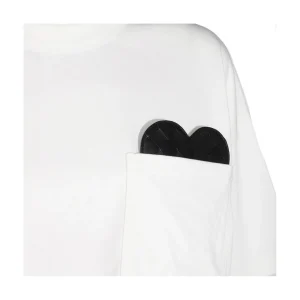 WHITE COTTON T-SHIRT