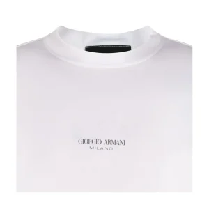 WHITE COTTON T-SHIRT
