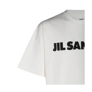 WHITE COTTON T-SHIRT