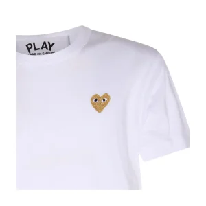 WHITE COTTON T-SHIRT