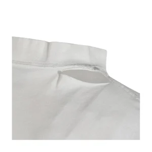 WHITE COTTON T-SHIRT
