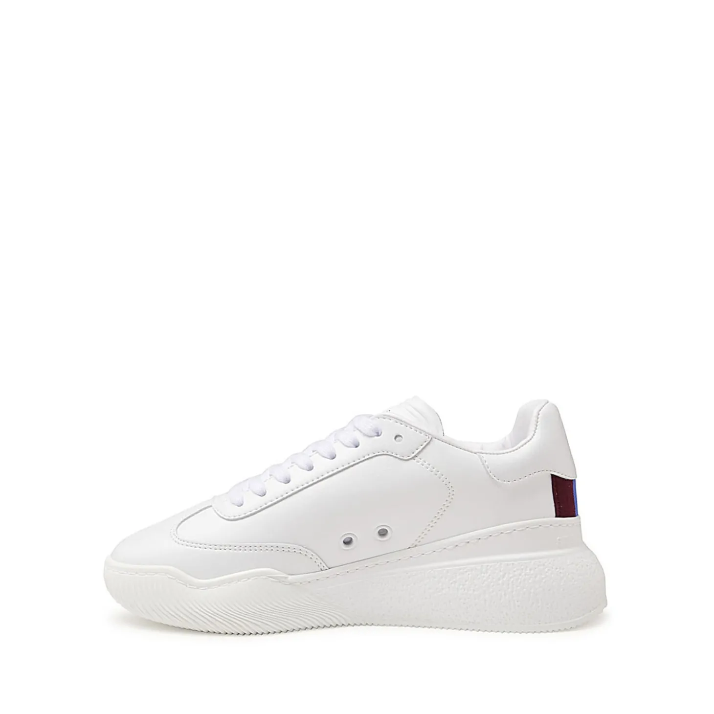 white_faux_leather_loop_s_2.webp WHITE FAUX LEATHER LOOP SNEAKERS