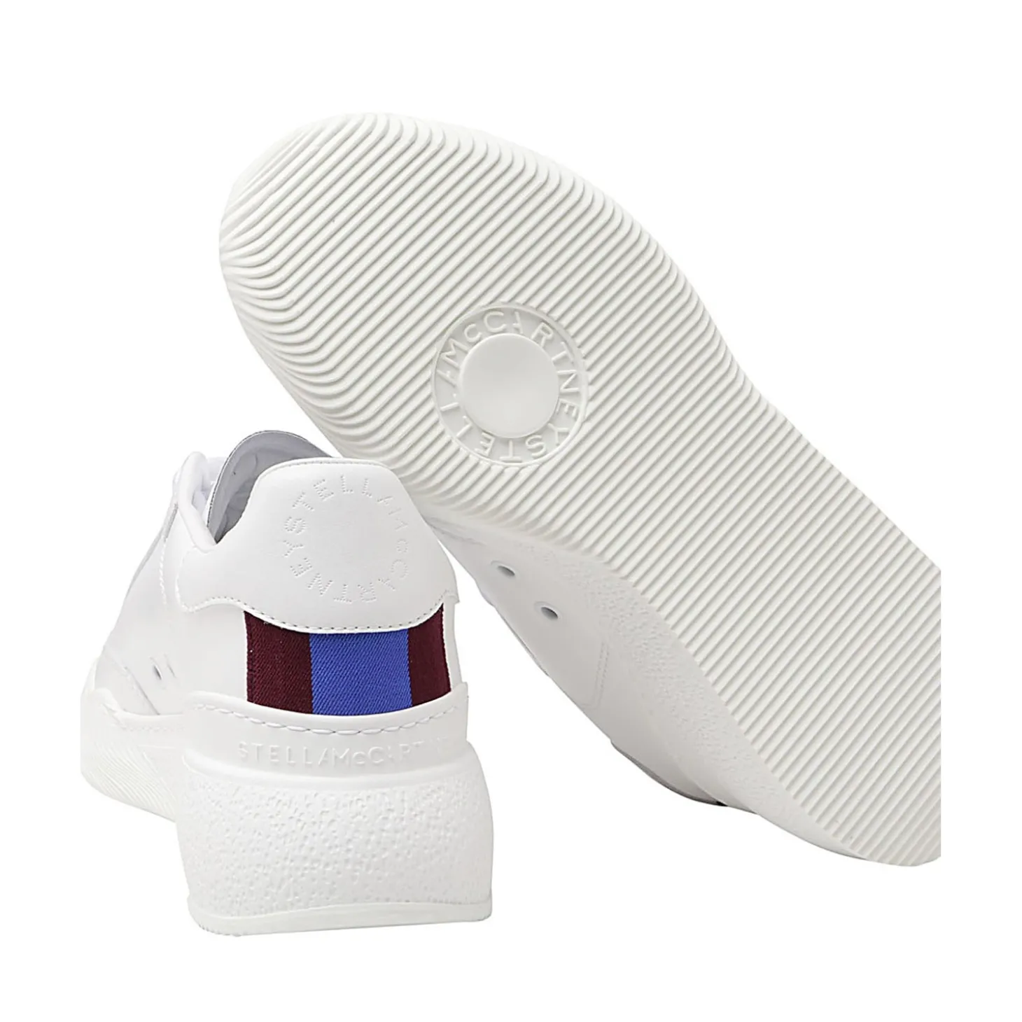 white_faux_leather_loop_s_3.webp WHITE FAUX LEATHER LOOP SNEAKERS