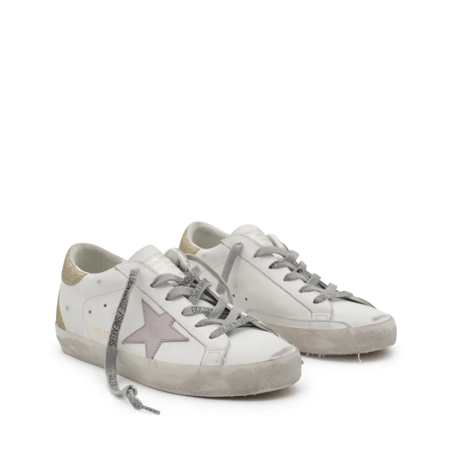 white_ice_and_gold_leathe_1.webp WHITE ICE AND GOLD LEATHER SUPER-STAR SNEAKERS