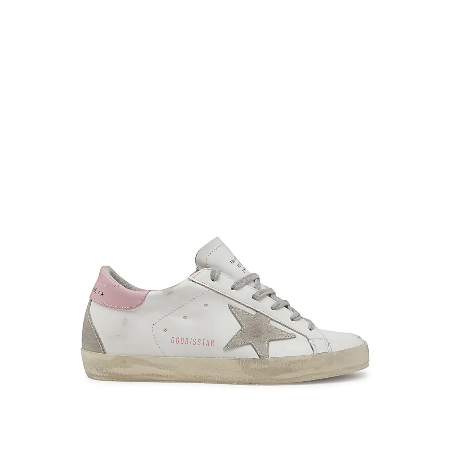 white_ice_and_pink_leathe_0.webp WHITE ICE AND PINK LEATHER SUPER STAR SNEAKERS