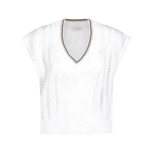 WHITE KNITWEAR