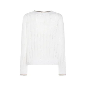 WHITE KNITWEAR