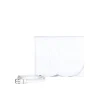 WHITE LEATHER CROSSBODY BAG