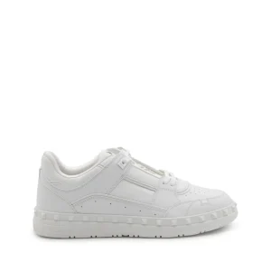 WHITE LEATHER SNEAKERS