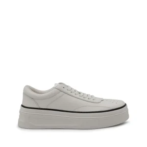 WHITE LEATHER SNEAKERS