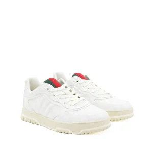 WHITE LEATHER SNEAKERS