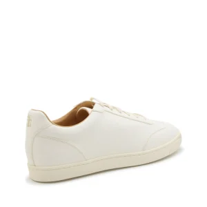 WHITE LEATHER SNEAKERS