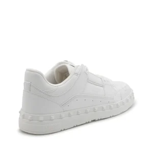 WHITE LEATHER SNEAKERS