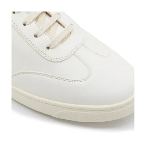 WHITE LEATHER SNEAKERS