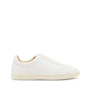 WHITE LEATHER SNEAKERS