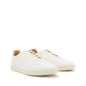 WHITE LEATHER SNEAKERS