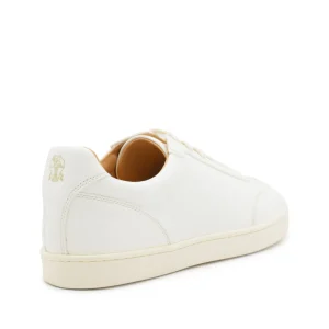 WHITE LEATHER SNEAKERS